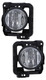 2009-2010 Acura TSX Fog Light Driver Left and Passenger Right Side