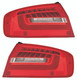 2013-2016 Audi S4 Tail Light Driver Left and Passenger Right Side LED