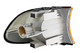 1999-2001 BMW 7 Series Corner Light Driver Left and Passenger Right Side