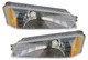 2002-2006 Chevrolet Avalanche Parking Light Driver Left and Passenger Right Side With Body Cladding