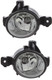 2007-2010 BMW X3 Fog Light Driver Left and Passenger Right Side With Adaptive Headlight