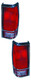 1982-1993 Chevrolet S10 Tail Light Driver Left and Passenger Right Side Chrome Trim