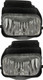 2004-2007 Chevrolet Silverado 1500 Fog Light Driver Left and Passenger Right Side