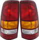 1999-2002 Chevrolet Silverado 3500 Tail Light Driver Left and Passenger Right Side