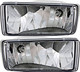 2007-2013 Chevrolet Silverado 1500 Fog Light Driver Left and Passenger Right Side