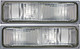 1990-1993 Chevrolet C1500 Parking Light Driver Left and Passenger Right Side