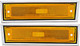 1981-1991 Chevrolet Blazer Corner Light Driver Left and Passenger Right Side With Chrome Trim