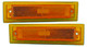 1981-1991 GMC K3500 Corner Light Driver Left and Passenger Right Side Without Chrome Trim