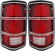 1981-1987 Dodge W150 Tail Light Driver Left and Passenger Right Side CH2800117