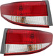 2003-2004 Honda Accord Sedan Tail Light Driver Left and Passenger Right Side