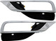 2015-2016 Honda CRV Fog Light Trim Driver Left and Passenger Right Side