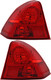 2003-2005 Honda Civic Sedan Tail Light Driver Left and Passenger Right Side