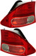 2006-2008 Honda Civic Sedan Tail Light Driver Left and Passenger Right Side