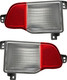 2019-2020 Honda Passport Inner Tail Light Driver Left and Passenger Right Side