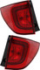 2016-2018 Honda Pilot Tail Light Driver Left and Passenger Right Side