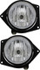 2006-2010 Hummer H3 Fog Light Driver Left and Passenger Right Side