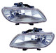 2000-2002 Hyundai Accent Sedan Fog Light Driver Left and Passenger Right Side