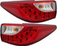 2013 Infiniti JX35 Tail Light Driver Left and Passenger Right Side