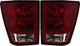 2005-2006 Jeep Grand Cherokee Tail Light Driver Left and Passenger Right Side