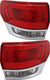2014-2021 Jeep Grand Cherokee Tail Light Driver Left and Passenger Right Side Laredo/Limited/Overland/Summit Model Only