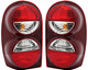 2005-2007 Jeep Liberty Tail Light Driver Left and Passenger Right Side Without Tail Lamp Guard