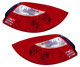 2001-2002 Kia Rio Sedan Tail Light Driver Left and Passenger Right Side