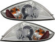 2010-2012 Mitsubishi Eclipse Spyder Tail Light Driver Left and Passenger Right Side 3.8L Engine