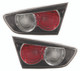 2009-2013 Mitsubishi Lancer Inner Tail Light Driver Left and Passenger Right Side