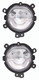 2015 Mini Cooper Sedan Driving Light Driver Left and Passenger Right Side