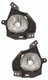 2011 Mazda 2 Fog Light Driver Left and Passenger Right Side