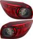 2014-2018 Mazda 3 Hatchback Tail Light Driver Left and Passenger Right Side Japan/Mexico Built
