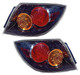 2004-2006 Mazda 3 Hatchback Tail Light Driver Left and Passenger Right Side Without LED