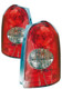 2002-2003 Mazda MV Tail Light Driver Left and Passenger Right Side