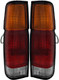 1986-1994 Nissan D21 Tail Light Driver Left and Passenger Right Side Without Dual Rear Wheels NI2800103