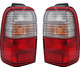 1997-2000 Toyota 4Runner Tail Light Driver Left and Passenger Right Side Production From Jan 1997