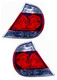 2005-2006 Toyota Camry SE Tail Light Driver Left and Passenger Right Side Japan Built