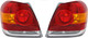 2003-2005 Toyota Echo Tail Light Driver Left and Passenger Right Side
