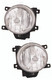 2013-2015 Toyota RAV4 Fog Light Driver Left and Passenger Right Side TO2592127