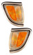 1995-1996 Toyota Tacoma Rear Wheel Drive Only Corner Light Driver Left and Passenger Right Side