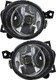2006-2010 Volkswagen GTI Fog Light Driver Left and Passenger Right Side