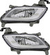 2012-2017 Hyundai Veloster Fog Light Driver Left and Passenger Right Side Excluding Turbo Model