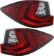 2018-2020 Lexus RX350L Tail Light Driver Left and Passenger Right Side Canada Built