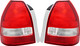1999-2000 Honda Civic Hatchback Tail Light Driver Left and Passenger Right Side
