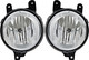 1998-2002 Lincoln Navigator Fog Light Driver Left and Passenger Right Side