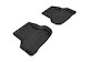 2006-2013 Audi A3 Floor Mats Liners Rear Row Kagu Black