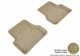 2012-2018 Audi A7 Floor Mats Liners Rear Row Classic Tan