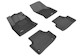 2015-2020 Audi S3 Sedan Floor Mats Liners Front and Rear Row Kagu Black