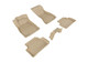 2018-2022 Audi A5 Sportback Floor Mats Liners Front and Rear Row Kagu Tan