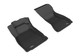 2017-2022 Audi A4 Floor Mats Liners Front Row Kagu Black