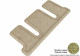 2017 GMC Arcadia Limited Floor Mats Liners 3rd Rear Row Classic Tan 7 Seat